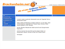 Tablet Screenshot of brackenheim.net